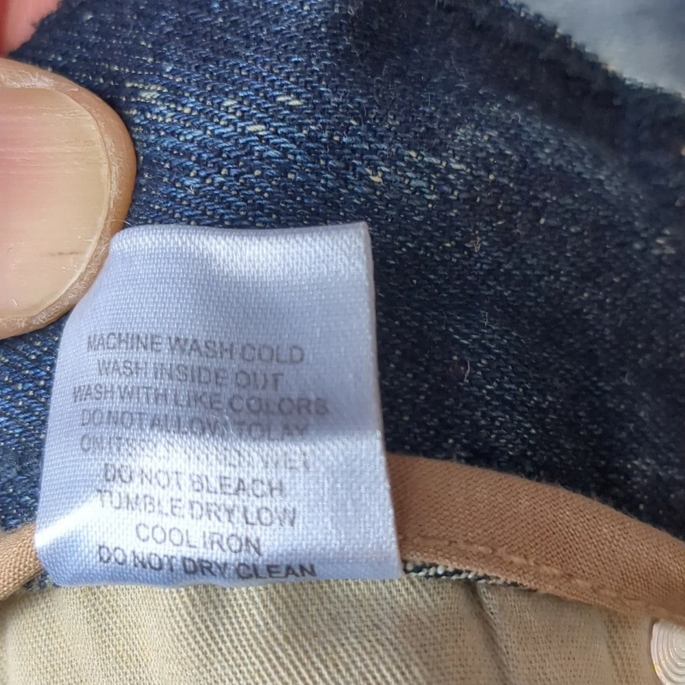 The Heritage by America men's blue denim size 32X33 pants - Picture 9 of 15